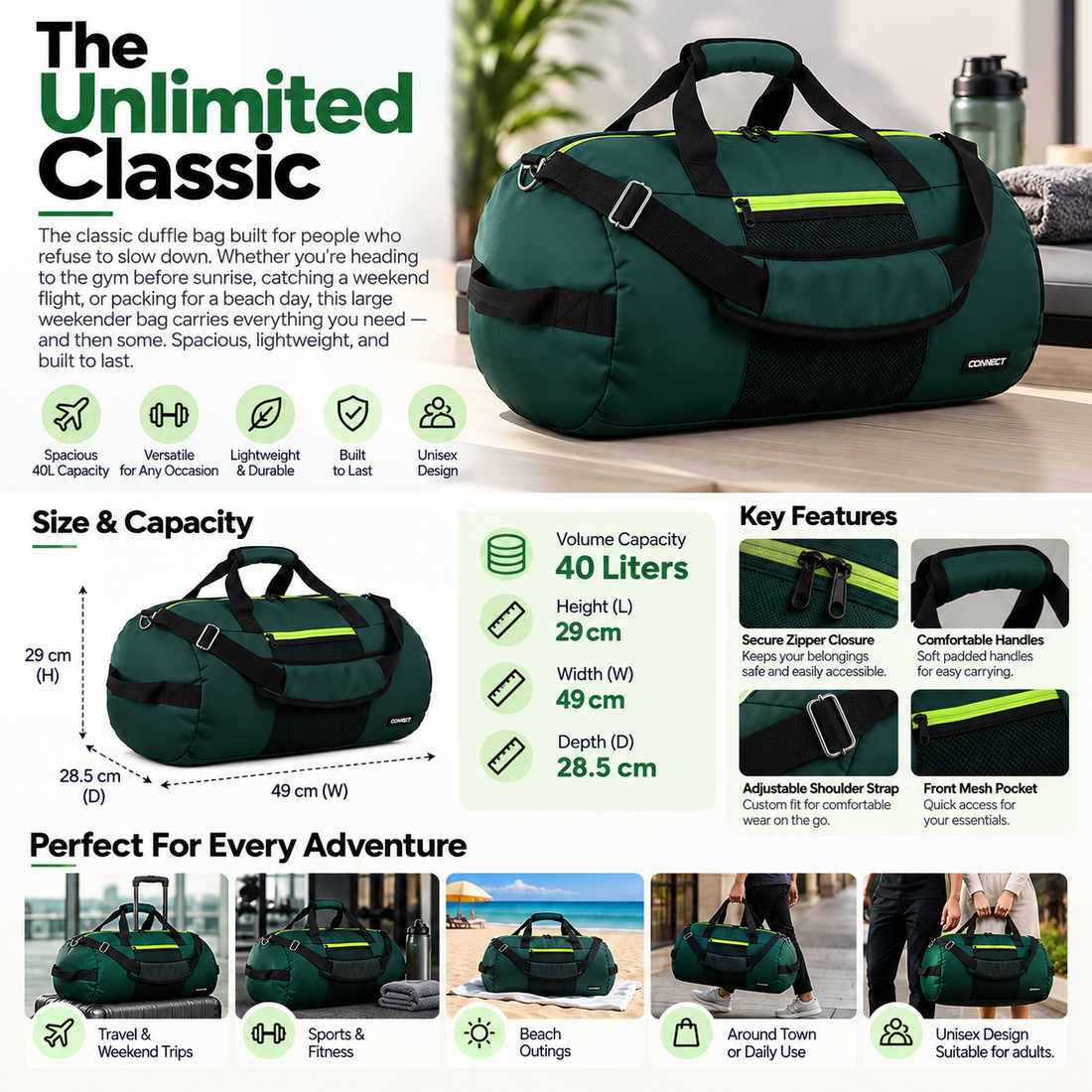 Unlimited Duffle - Classic