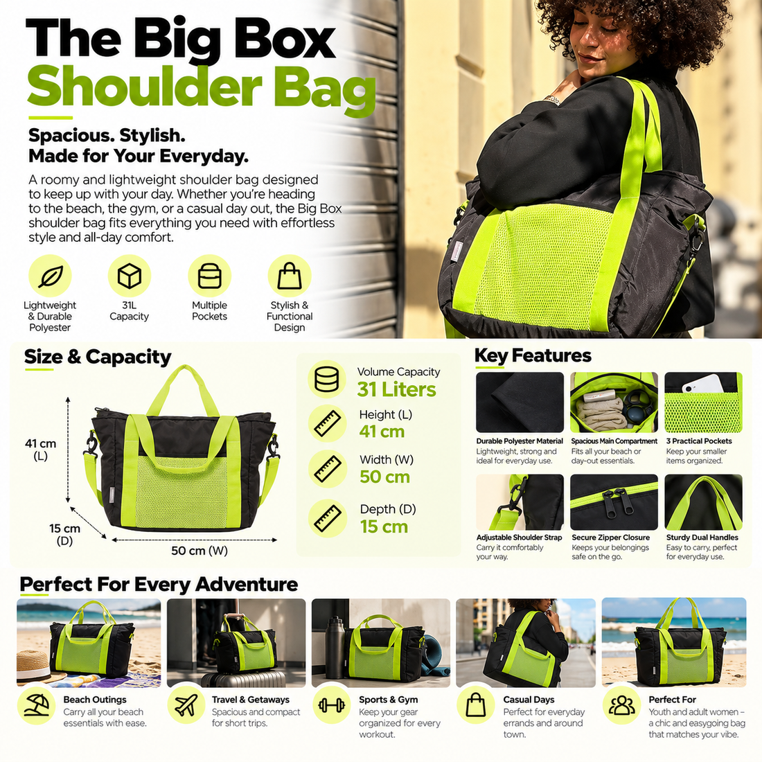 The Big Box Shoulder Bag