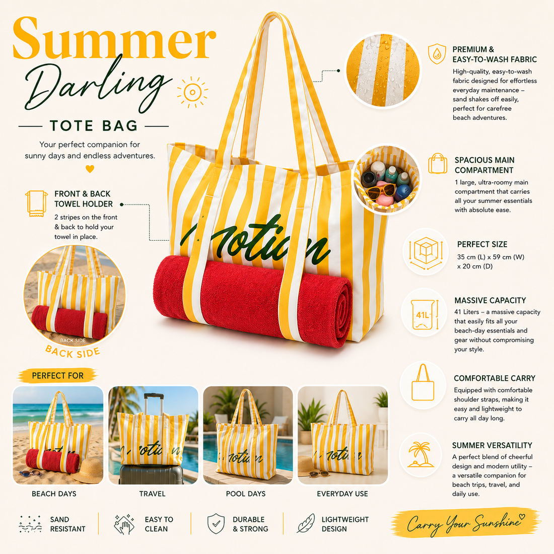 Summer Darling Sunny Stripe Edition