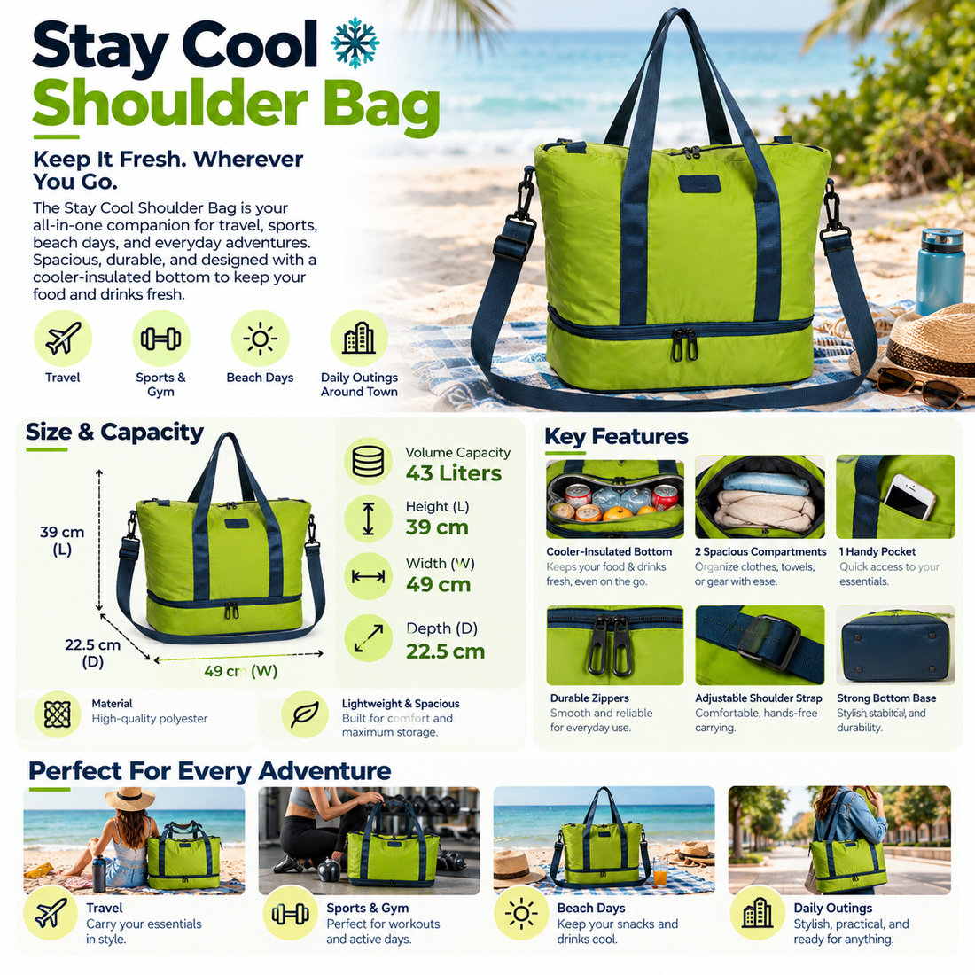 Stay Cool Cooler Bag