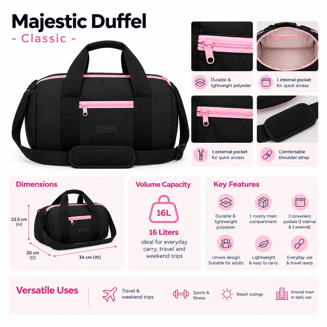 Majestic Duffle - Classic