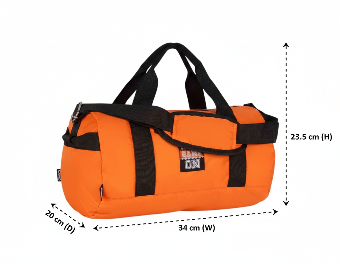 Shoulder Duffle Bags Majestic Orange Rush Durable Multi-Purpose